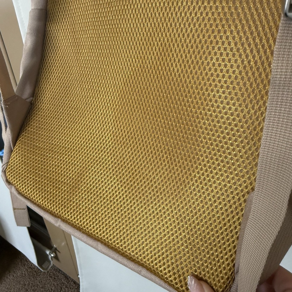 Doterra Tan Beige Convention Backpack Pockets - Picture 4 of 9
